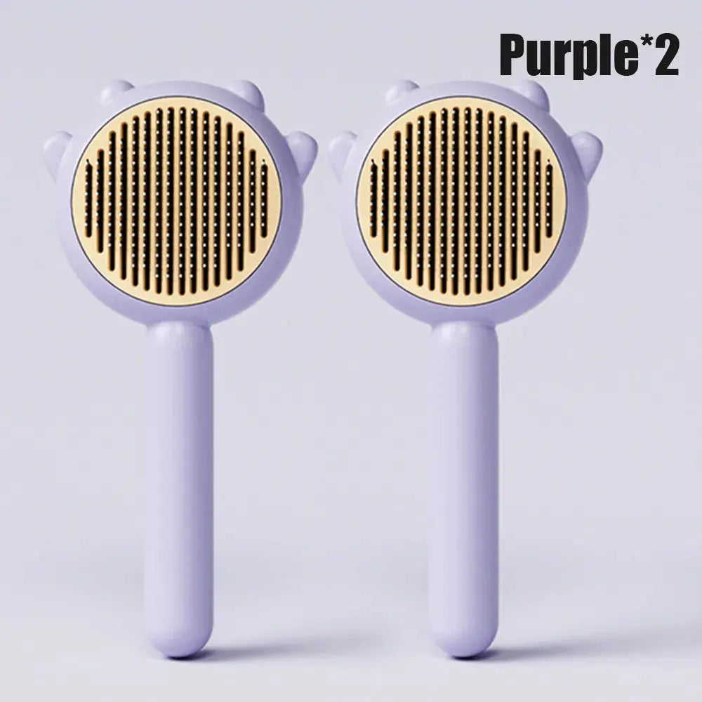 Ultimate Pet Grooming Brush for Cats - Effortlessly Remove Shedding Hair and Dander