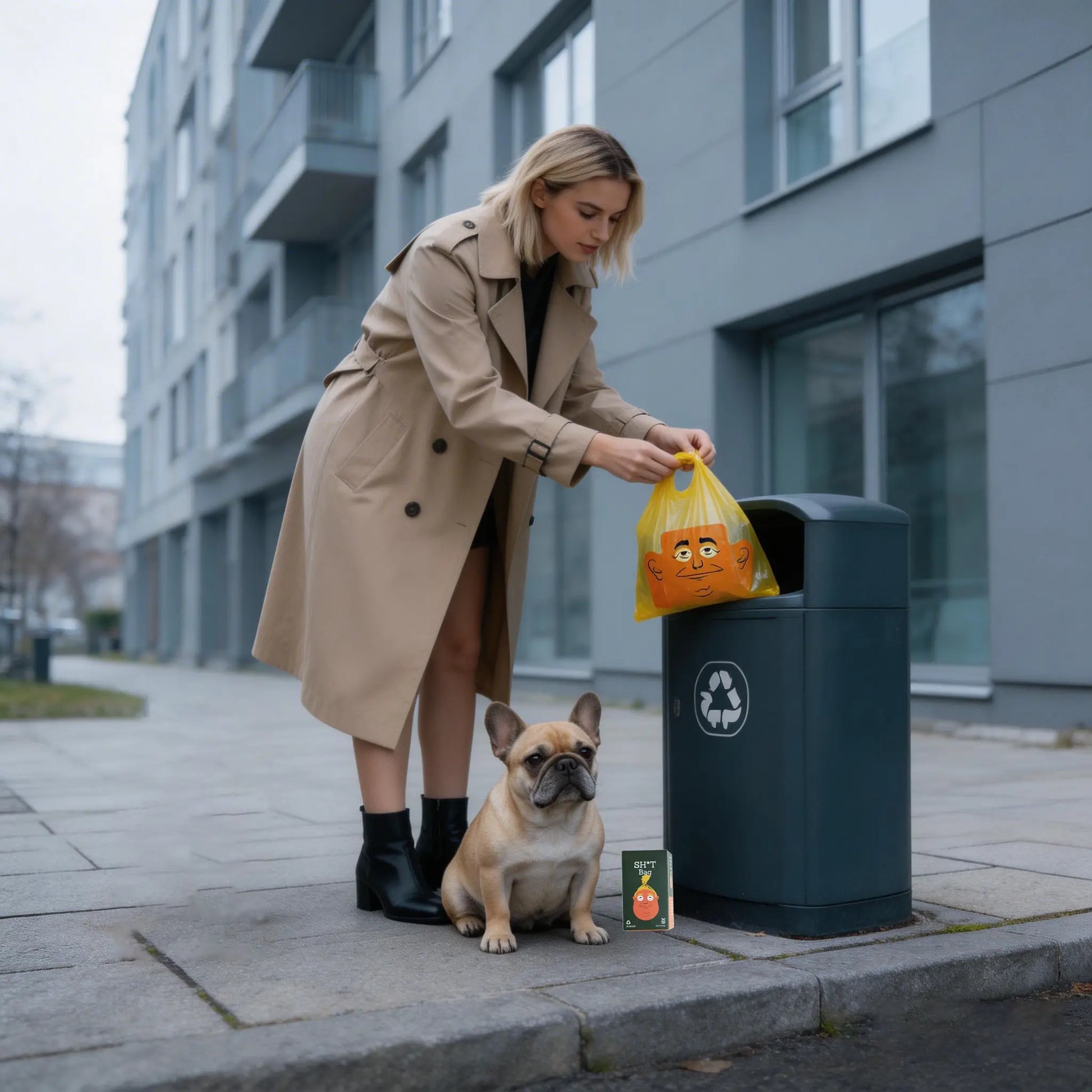 Laugh Out Loud with Our Funny Dog Poop Bags - 60 Count of Hilarious Prank Bags for Pet Owners!
