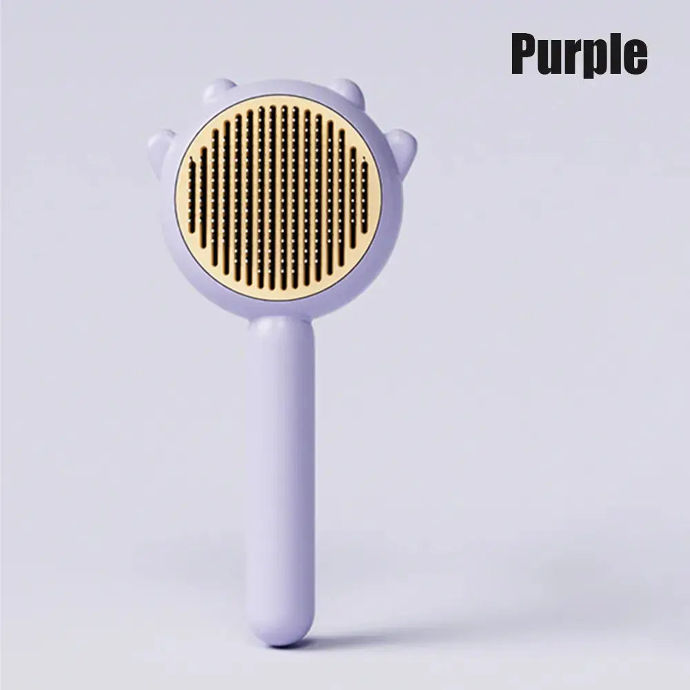 Ultimate Pet Grooming Brush for Cats - Effortlessly Remove Shedding Hair and Dander