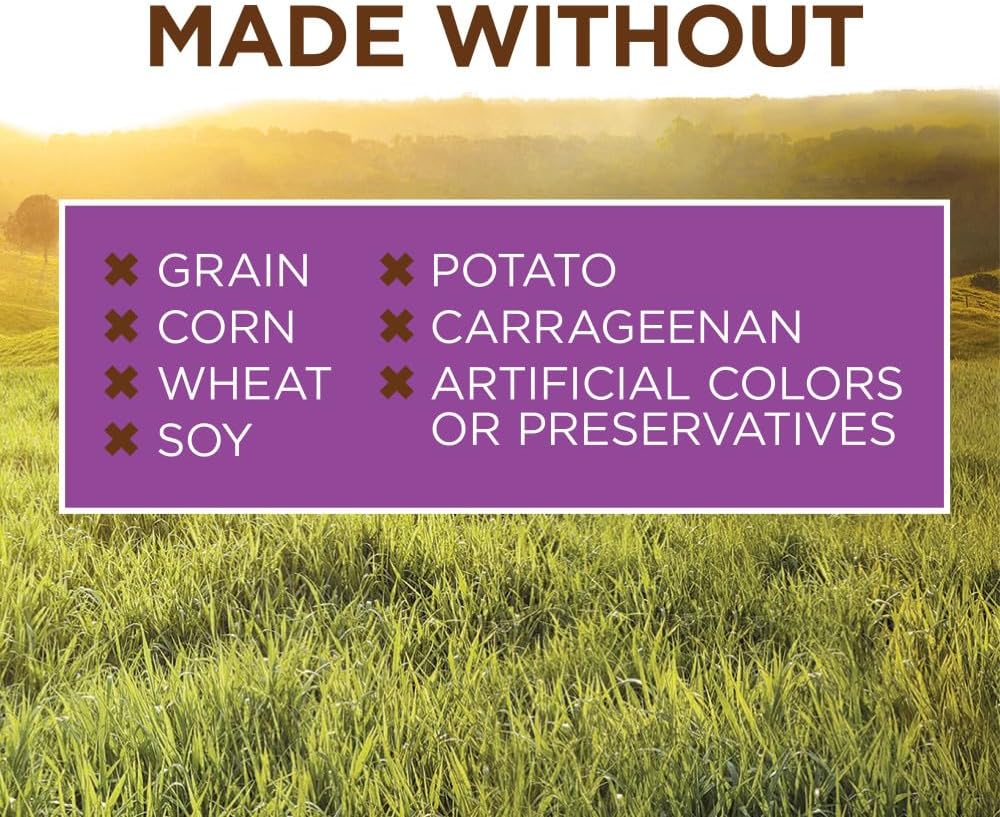 Delicious Grain-Free Rabbit Cat Food Cups - High Protein & Savory Gravy, 3.5 Oz. (Pack of 12)
