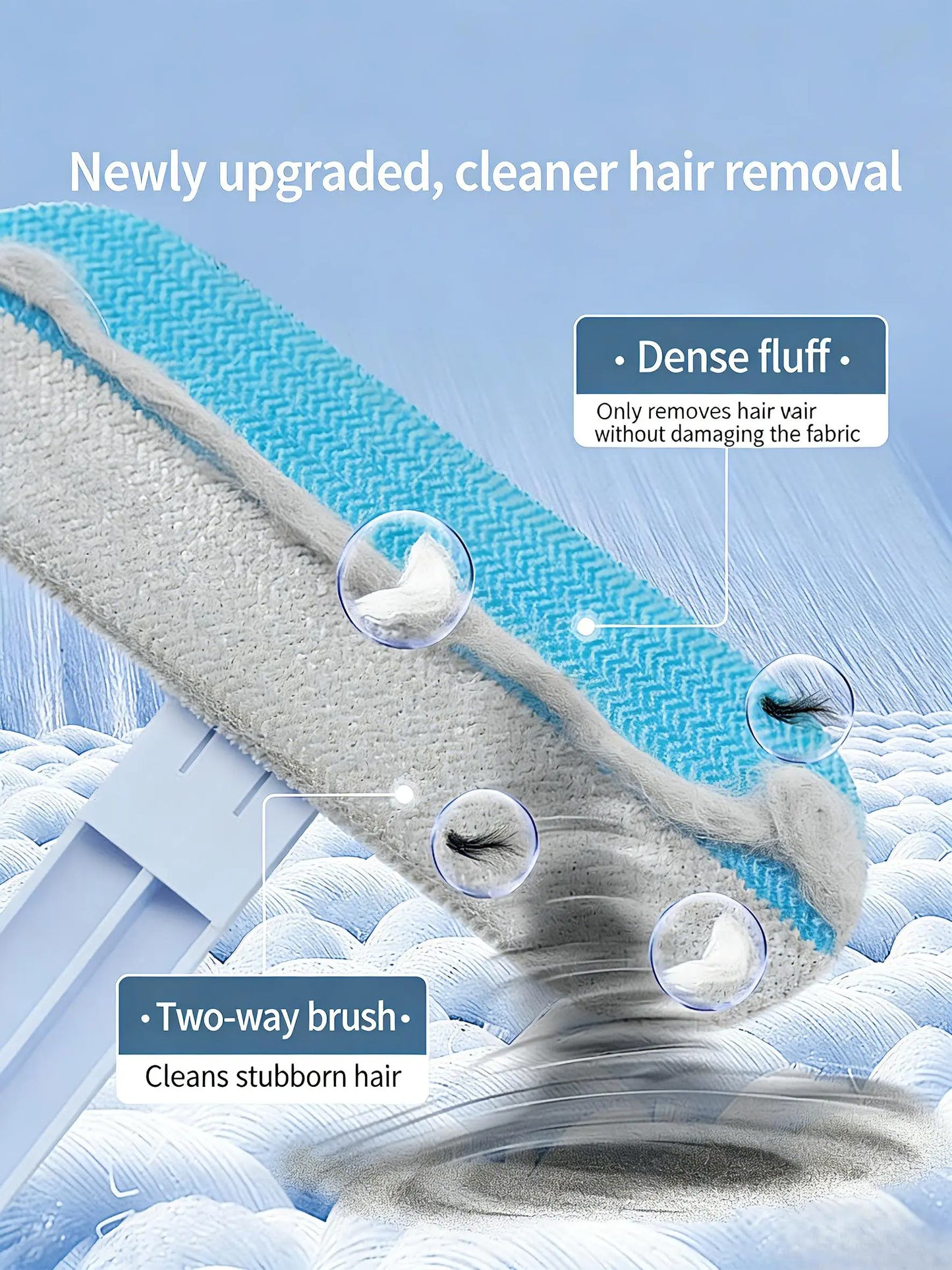 Ultimate 4-In-1 Pet Fur Remover Brush & Washable Cleaning Gloves Set - Effortless Indoor Pet Hair Removal