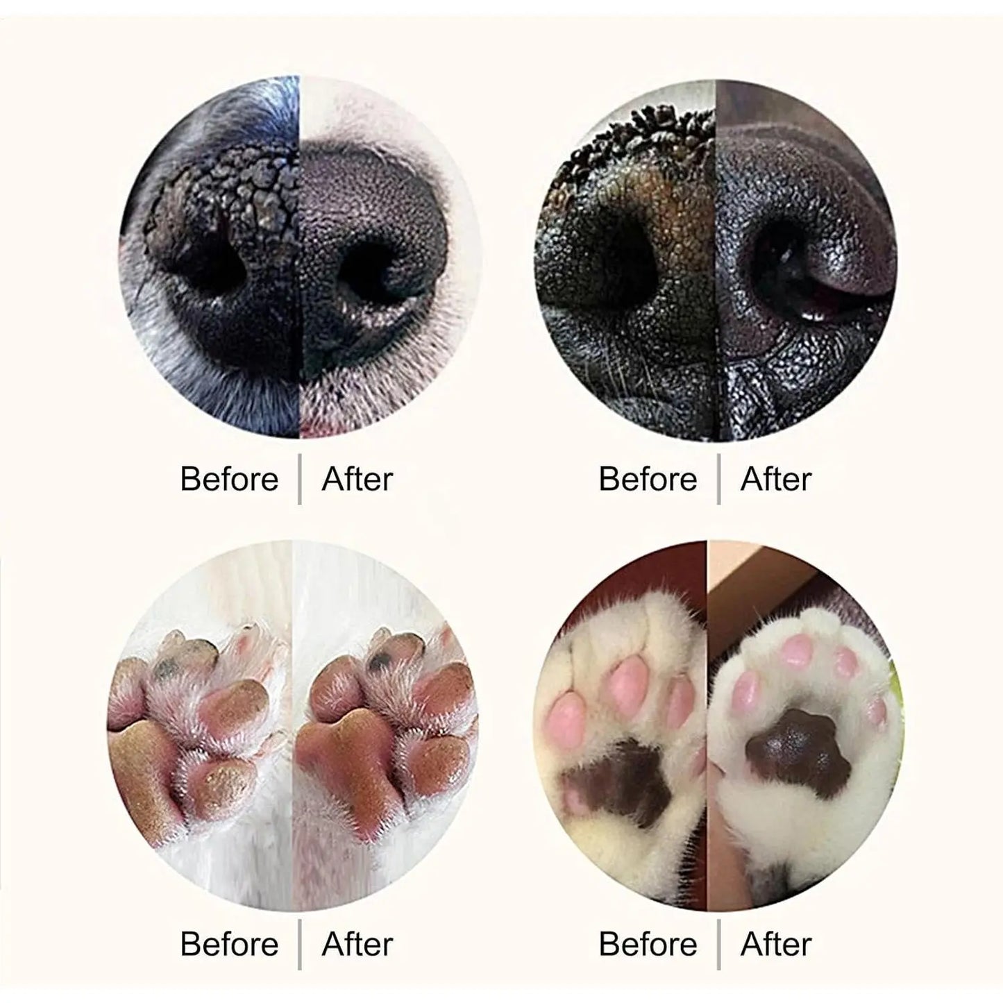 Nourish Your Pet's Paws with Our Shipping Included 20ml Dog Paw Pad Balm - Gentle Moisturizing Cream for Chapped Protection and Ultimate Comfort