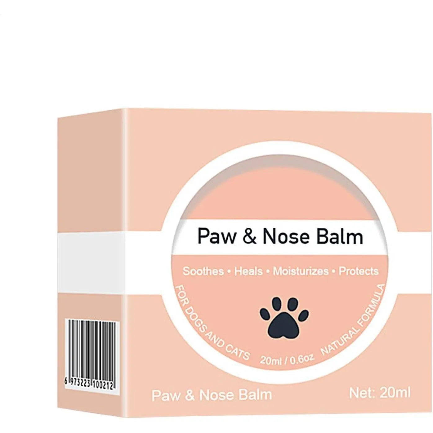 Nourish Your Pet's Paws with Our Shipping Included 20ml Dog Paw Pad Balm - Gentle Moisturizing Cream for Chapped Protection and Ultimate Comfort
